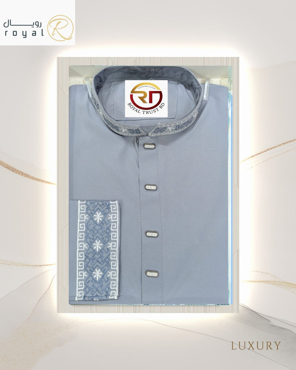 AP Microw China Fabrics - Premium Men’s Panjabi - Royal Trust BD